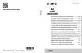 Sony ILCE 6000 Manuale utente