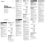 Sony MDR SA5000 Manuale utente