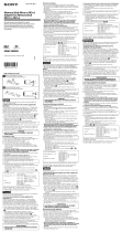 Sony MSAC-MMS Manuale utente