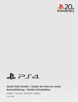 Mode PS4 CUH-1116A 20th Anniversary Manuale utente