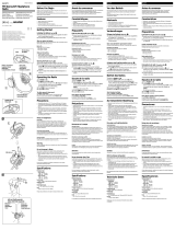 Sony SRF-H5 Manuale utente