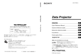 Sony VPL-FX52/FX52L Manuale utente