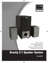 SPEEDLINK Gravity 2.1 Manuale utente