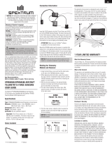 Spektrum Aircraft Telemetry 3-Axis G-Force Sensor 40G Manuale del proprietario