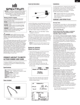 Spektrum Aircraft Telemetry Altimeter Manuale utente