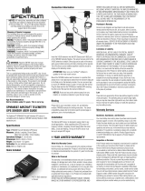 Spektrum SPMA9587 Manuale utente