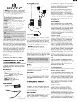 Spektrum Aircraft Telemetry JetCat Sensor Manuale utente