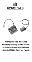 Spektrum AR6400 DSM2 6-Channel Ultra Micro Receiver/ESC Guida utente