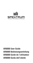 Spektrum AR8000 8-Channel DSMX Receiver Manuale utente
