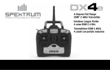 Spektrum DX4 DSMX 4-Channel Full Range Tx only MD2/4 Manuale del proprietario