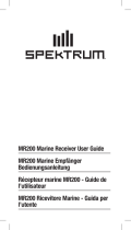 Spektrum MR200 Marine 2.4GHz 2-Ch Sport Receiver Manuale utente