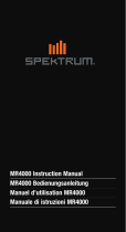 Spektrum MR4000 DSMR 4 Ch Marine Receiver Manuale utente