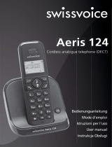 SwissVoice Aeris 124 CH Manuale utente