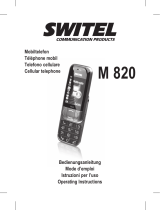SWITEL M820 Manuale del proprietario