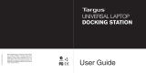 Targus Universal Notebook Docking Station Manuale utente