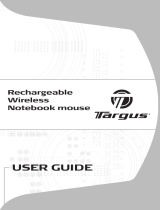 Targus Rechargeable Wireless Notebook Mouse Manuale utente
