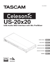 Tascam US-20X20 Manuale utente