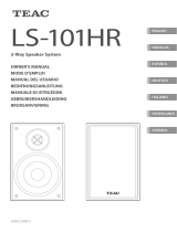 TEAC LS-101HR Manuale del proprietario