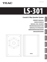 TEAC LS-301 Manuale del proprietario