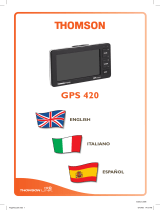 Thomson GPS 420 Manuale utente