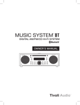 Tivoli Audio Music System BT Manuale del proprietario