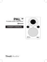 Tivoli Audio PAL BT Manuale del proprietario