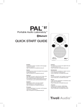 Tivoli Audio PAL BT (Gen. 1) Manuale utente