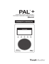 Tivoli Audio PAL+ BT(Gen. 1) Manuale del proprietario