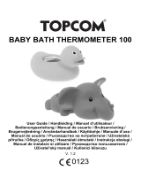 Topcom Baby Bath Thermometer 100 Elephant Manuale utente
