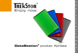 Trekstor DataStation pocket Xpress Manuale utente