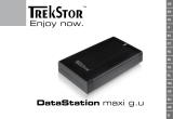 Trekstor DataStation maxi g.u Festplatte Manuale utente