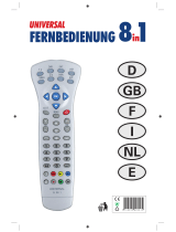 Universal Remote Control SP-URC-81-L Manuale utente