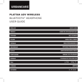 Urbanears IN-PLATTANBTBLK Manuale utente