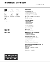 Hotpoint-Ariston LFT 3214 HX/HA Manuale del proprietario