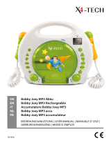 X4-TECH Bobby Joey MP3 Manuale utente