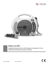 X4-TECH Bobby Joey MP3 Kinder CD-Player Manuale del proprietario