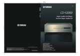Yamaha CD-S2000 Manuale del proprietario
