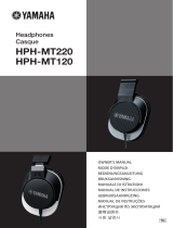 Yamaha HPH-MT220 Manuale del proprietario