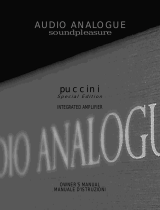 Audio Analogue SRL Audio Analogue SRL Manuale utente