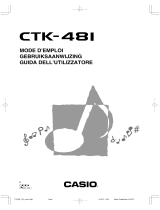 Casio CTK-481 Manuale utente