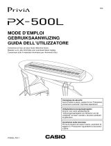 Casio PX-500L Manuale utente