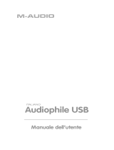M-Audio Audiophile USB Manuale utente