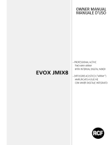 RCF EVOX JMIX8 Manuale utente