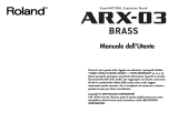 Roland ARX-03 Manuale utente
