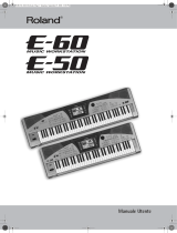 Roland E-60 Manuale utente
