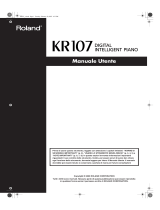 Roland KR-107 Manuale utente