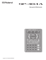 Roland SP-404A Manuale utente