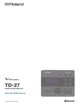 Roland TD-27 Manuale utente