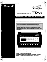 Roland TD-3 Manuale utente