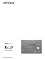 Roland TD-50 Manuale utente